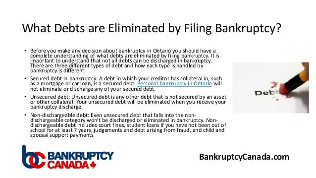 Bankruptcy Ontario