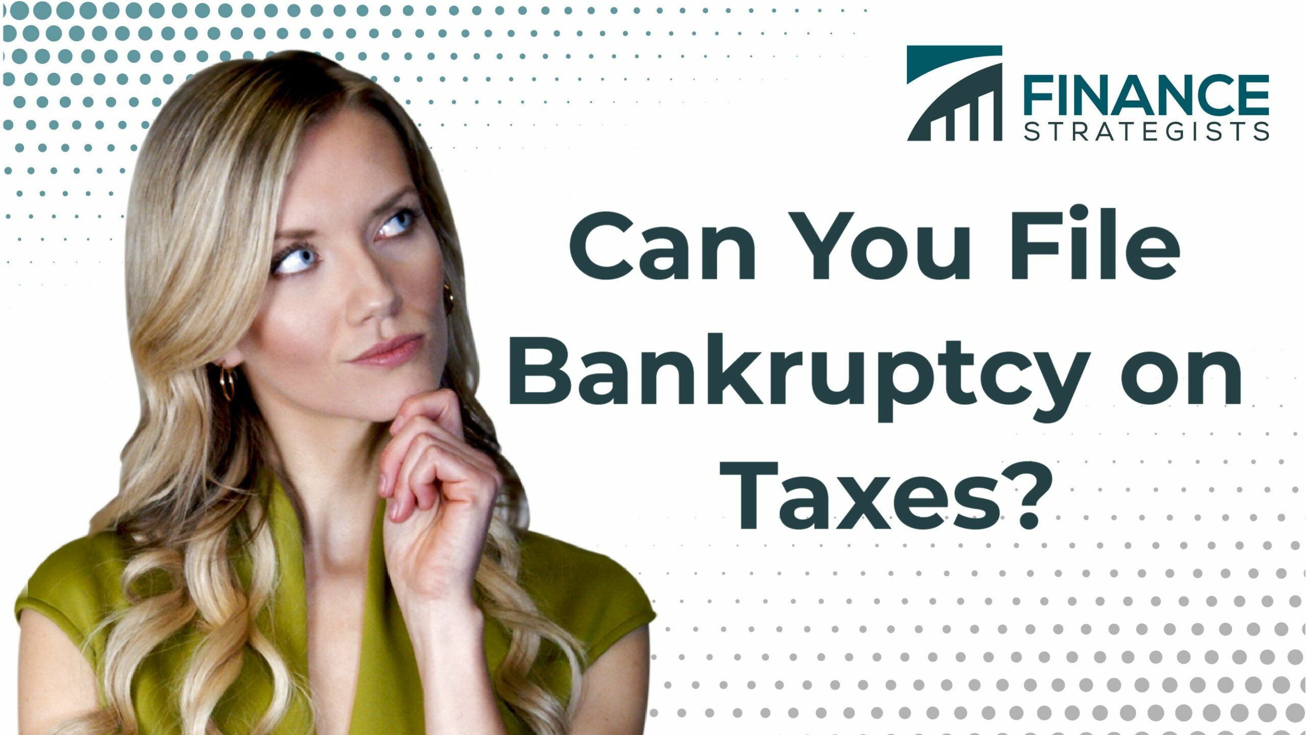 Can You File Bankruptcy on Taxes?