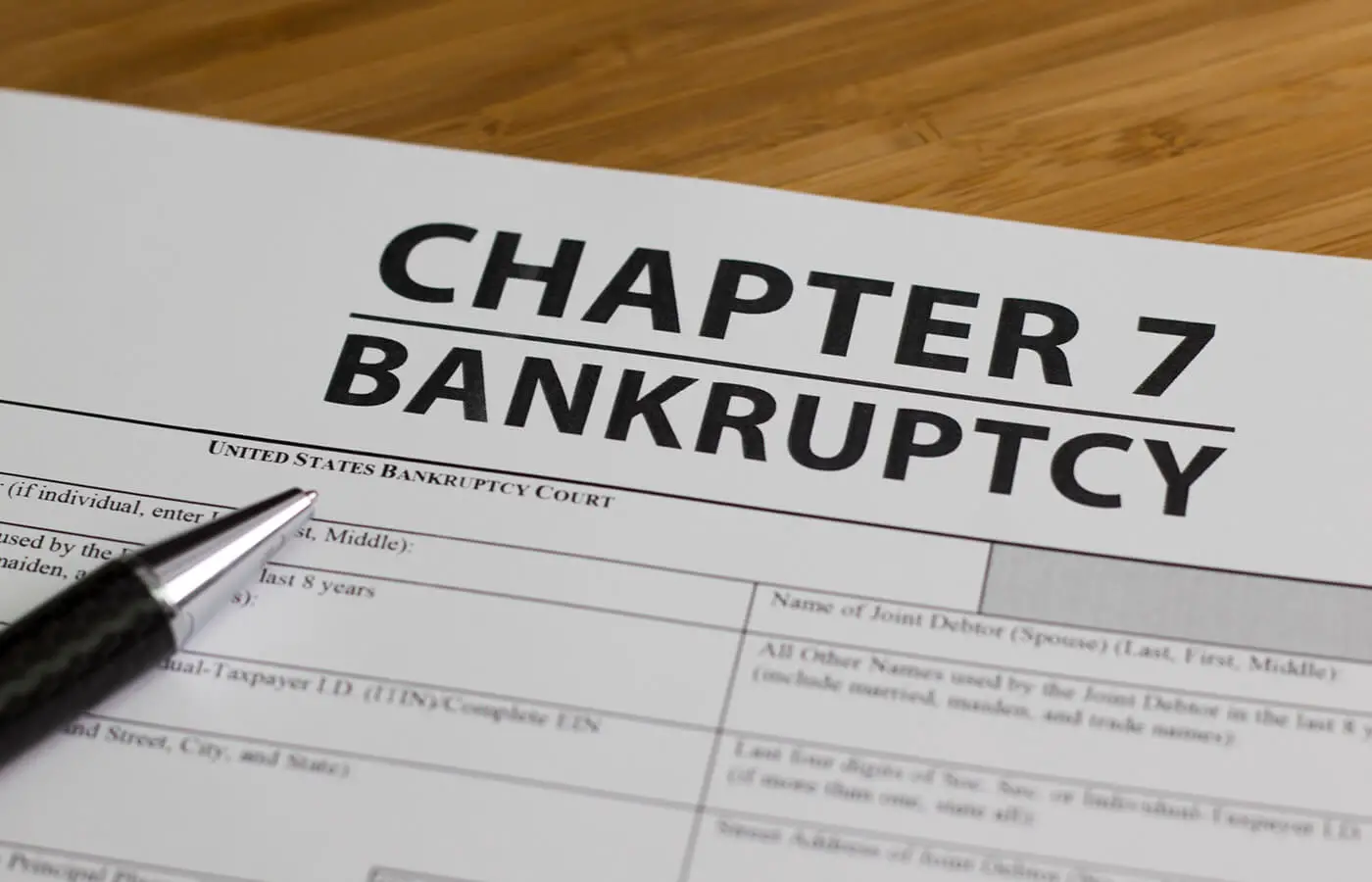 Chapter 7 Bankruptcy: What Is It &  How To File ...