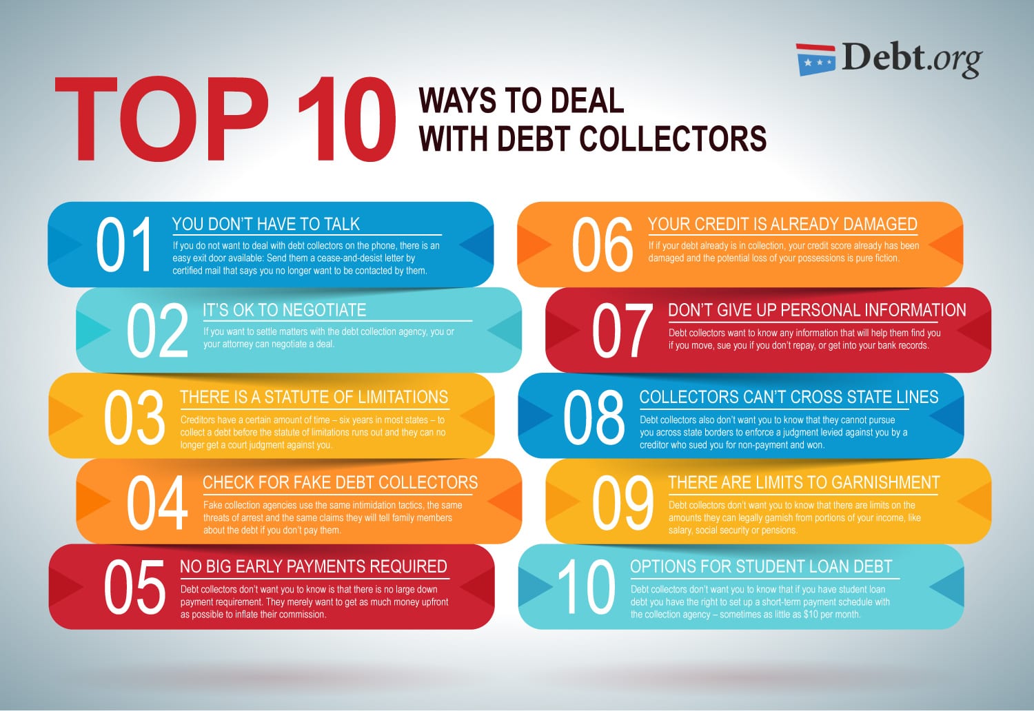 Debt Collection Scams &  Scare Tactics