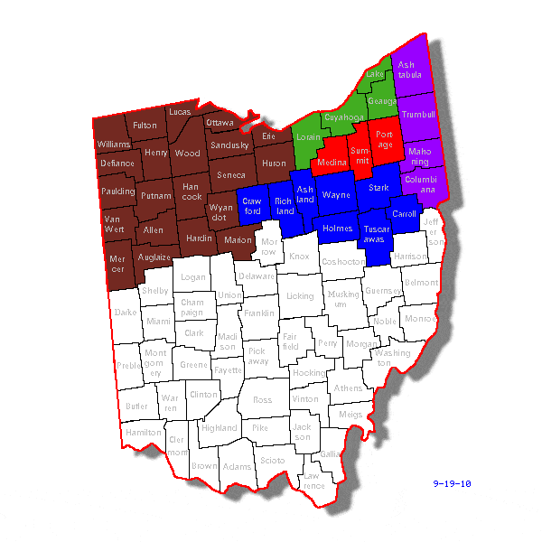 Dublin Ohio District Map