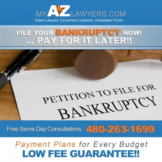 File Now .... Pay Later Bankruptcy in Phoenix