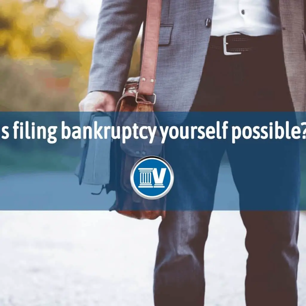 Filing Bankruptcy Yourself