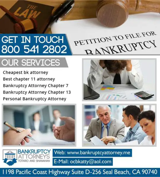 Filing for bankruptcy in a court can be a hectic procedure if not ...