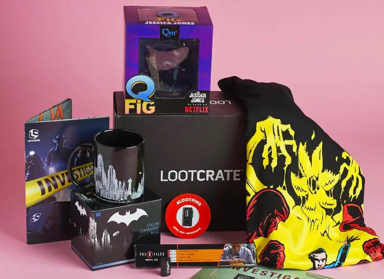 Geek culture subscription box Loot Crate files for ...