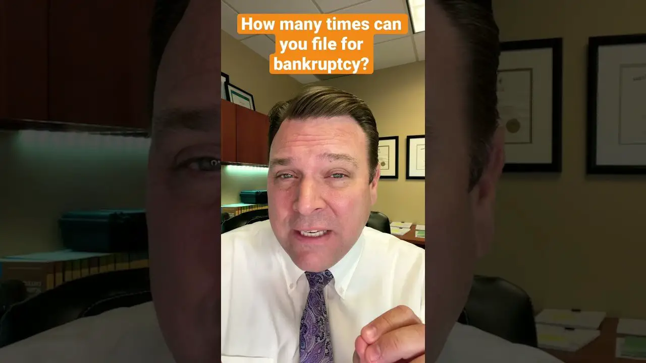 How Many Times Can You File Bankruptcy? #shorts