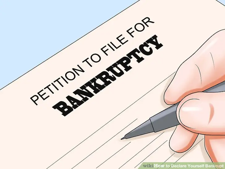 How to Declare Yourself Bankrupt: 13 Steps (with Pictures)