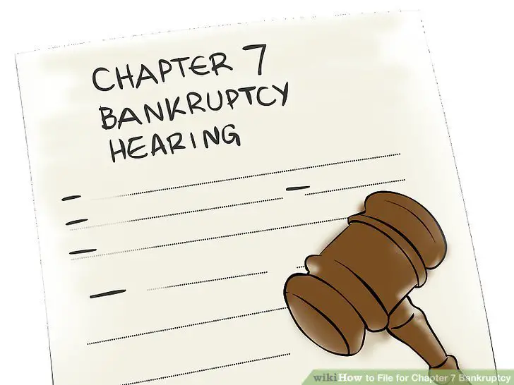 How to File for Chapter 7 Bankruptcy: 12 Steps (with Pictures)