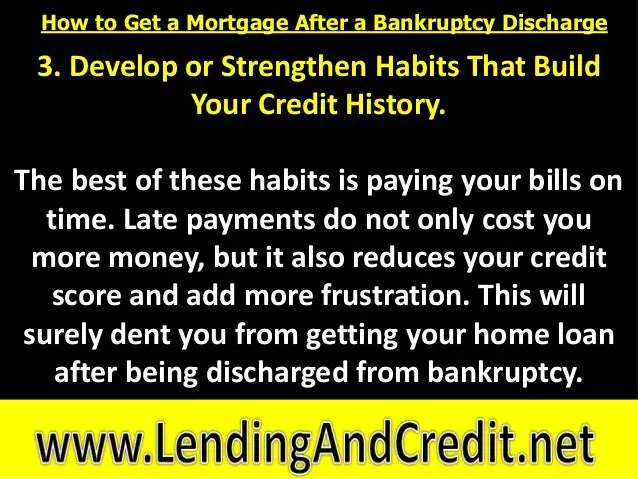 How to Get a Mortgage After a Bankruptcy Discharge