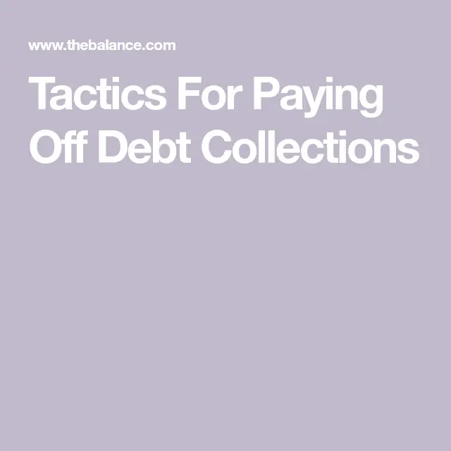 How to Pay Off a Debt in Collection