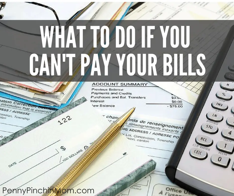 Paying Your Bills When You Can