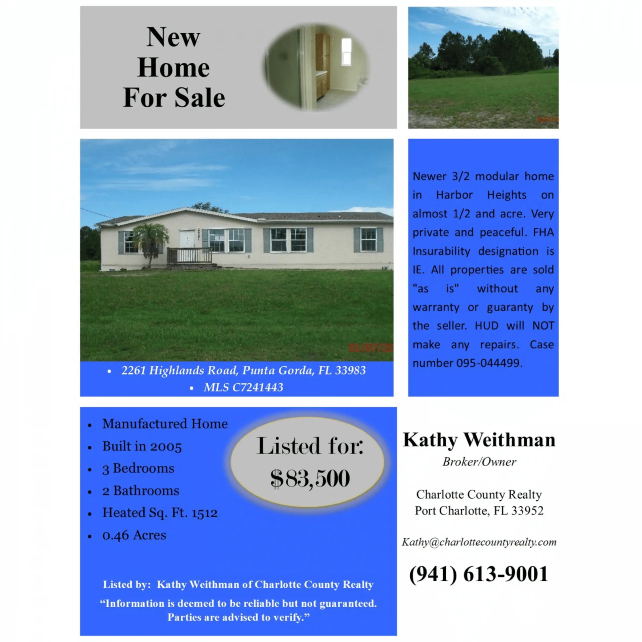 Pin by Charlotte County Realty on HUD Homes For Sale