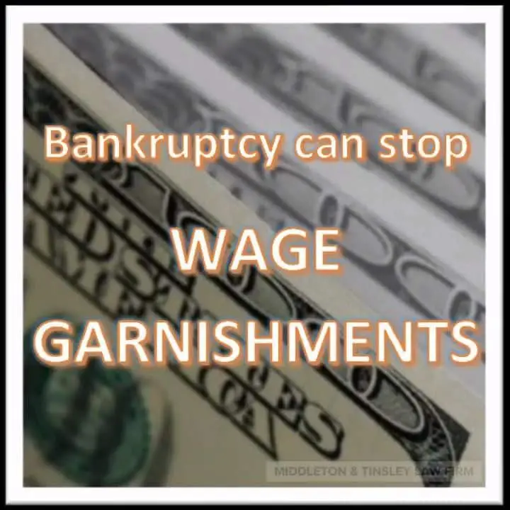 Stop WAGE GARNISHMENTS. $0 Down Attorney Fees. Free Initial ...