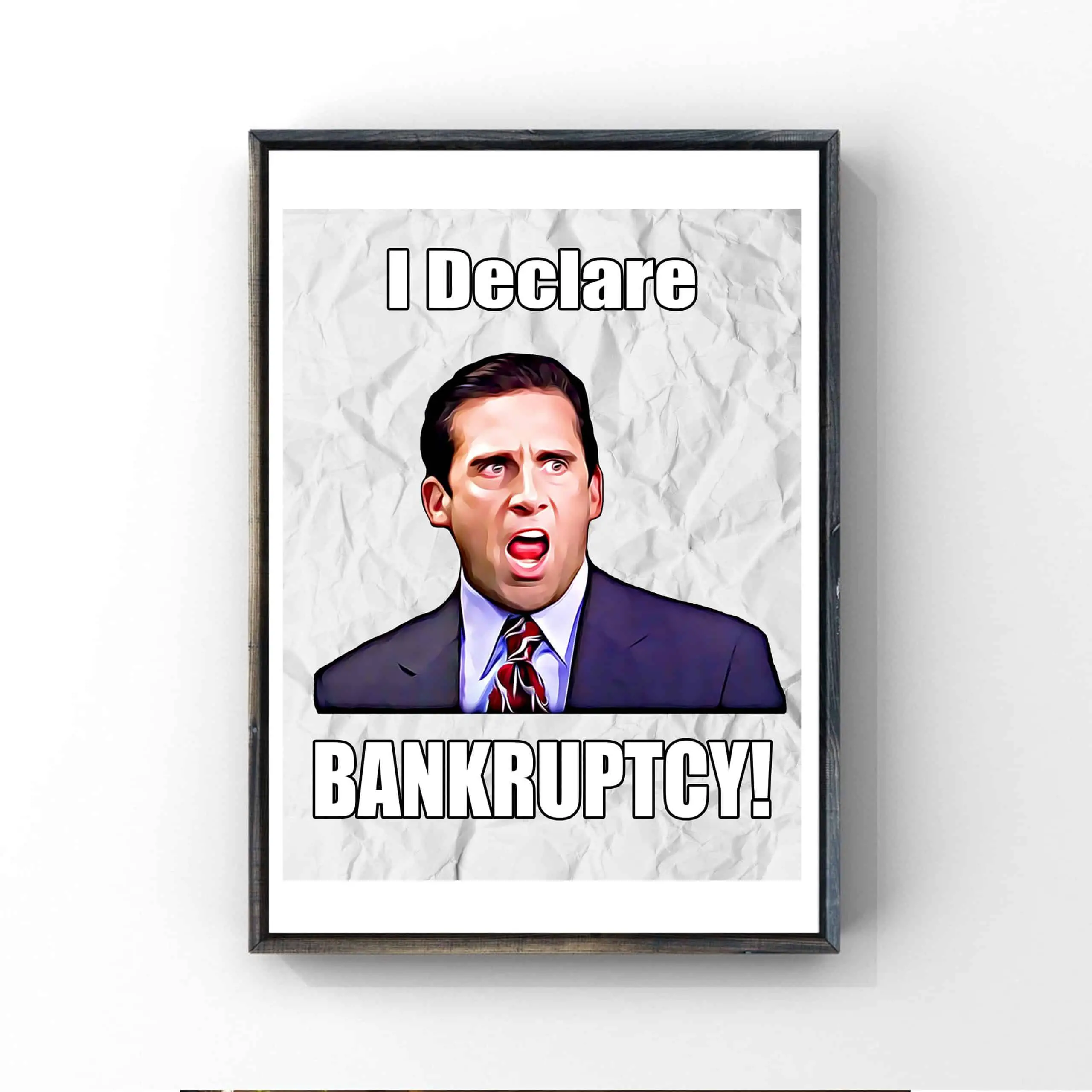 The Office I Declare Bankruptcy Michael Scott Dunder Mifflin