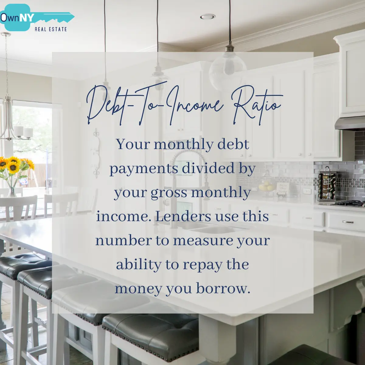 This is just one of the things that lenders will look for when youre ...